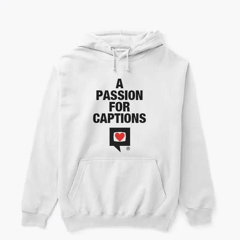 A Passion for Captions - White